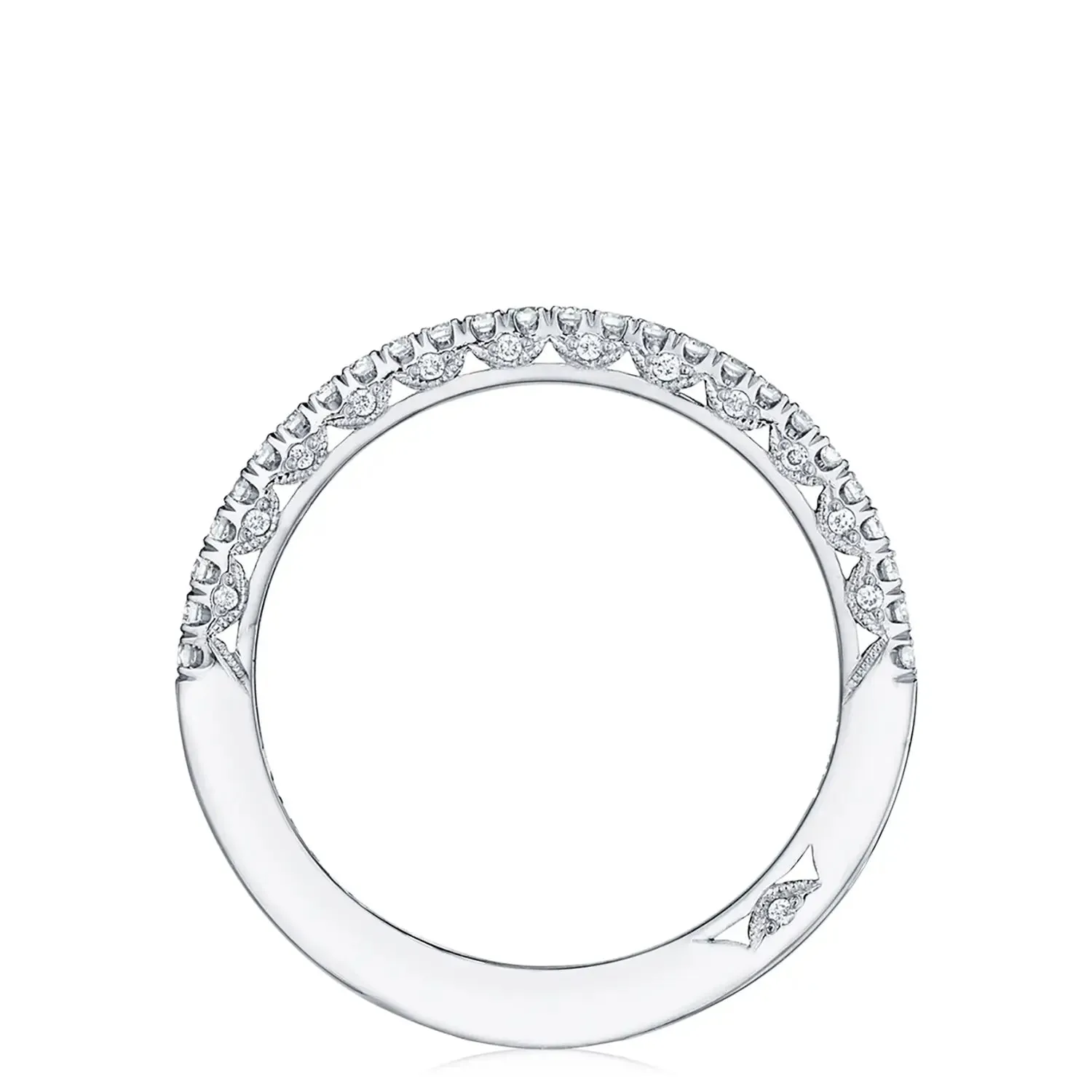 Tacori Petite Crescent French Pave 1.5mm Band