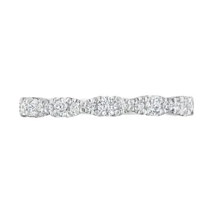 Tacori Petite Crescent, RoyalT Marquise Shape Design Detail Wedding Band
