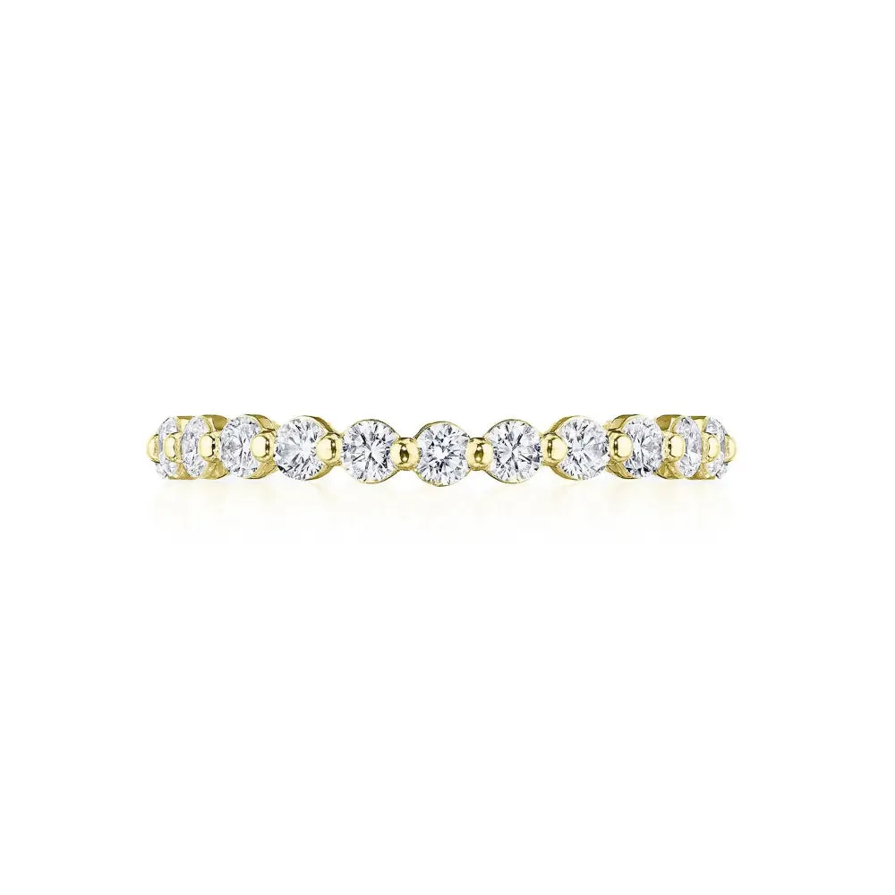 Tacori Sculpted Crescent Two-Prong Diamond Band
