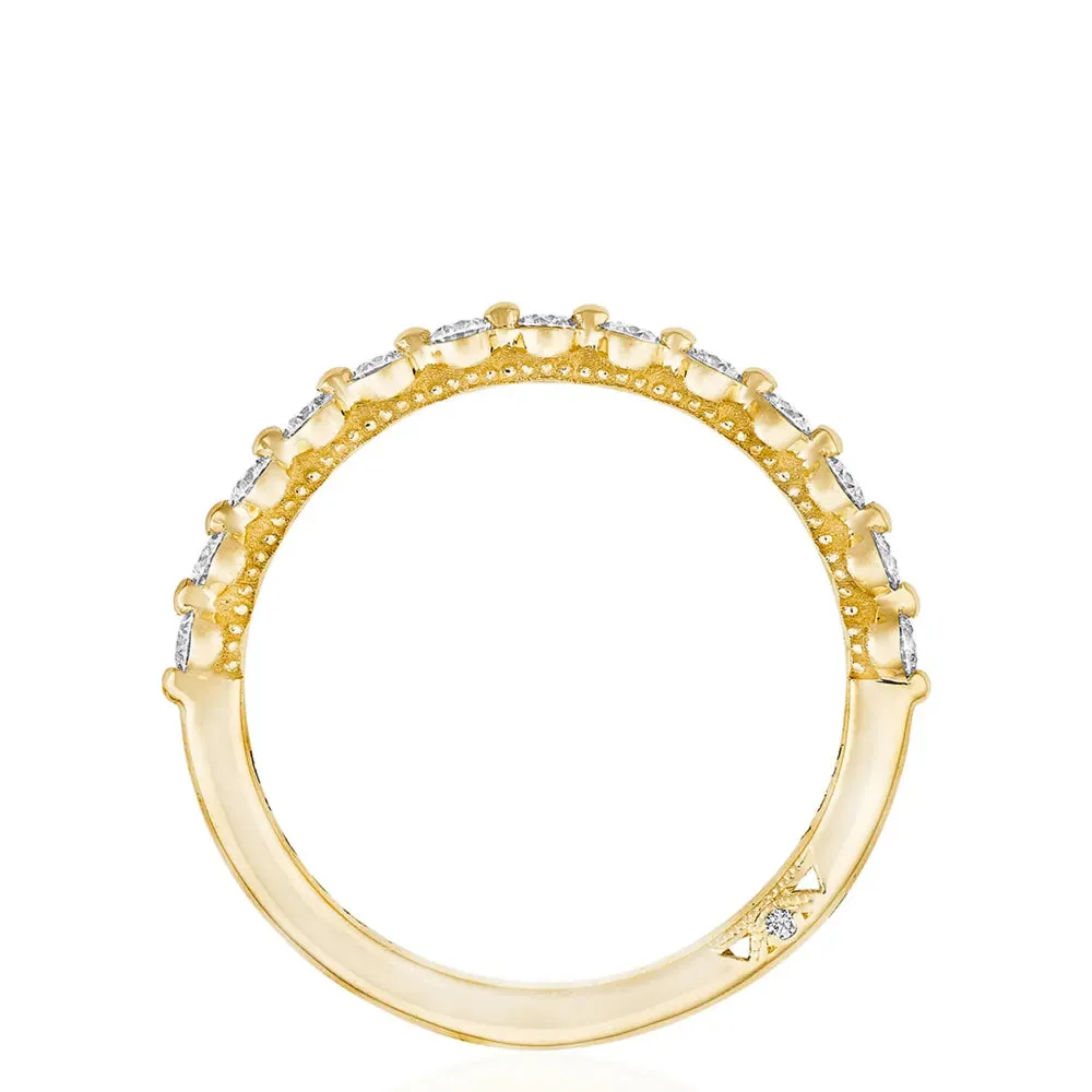 Tacori Sculpted Crescent Two-Prong Diamond Band