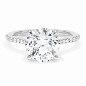 Tacori Founder's Crescent Round Soltaire Engagement Ring