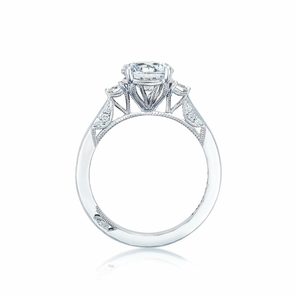 Tacori Simply Tacori Round 3-Stone Engagement Ring