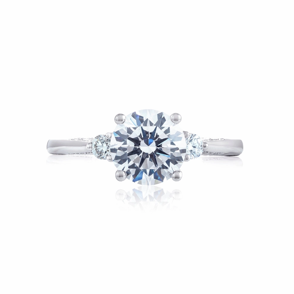 Tacori Simply Tacori Round 3-Stone Engagement Ring