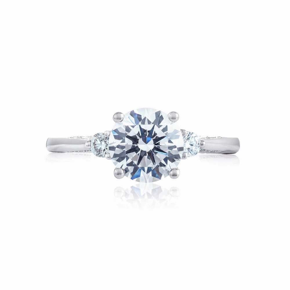 Tacori Simply Tacori Round 3-Stone Engagement Ring