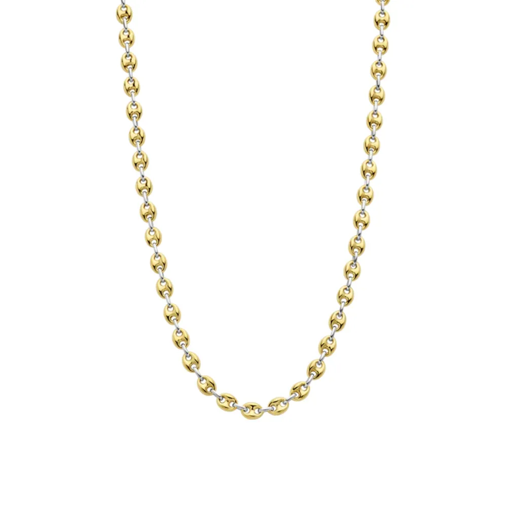 Ti Sento Two-Tone Coffee Bean Necklace