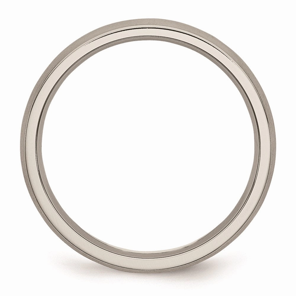 Titanium 4mm Brushed Band | TB6