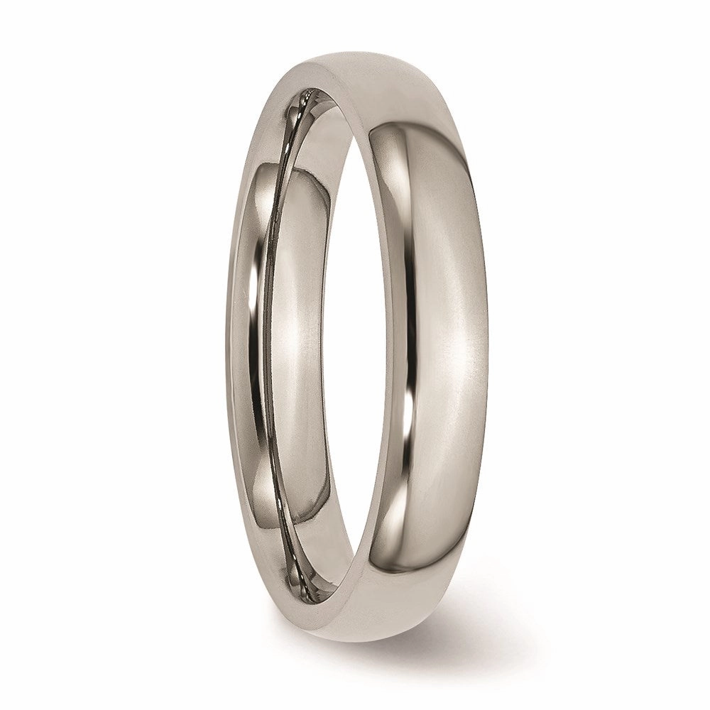 Titanium 4mm Polished Band | TB21