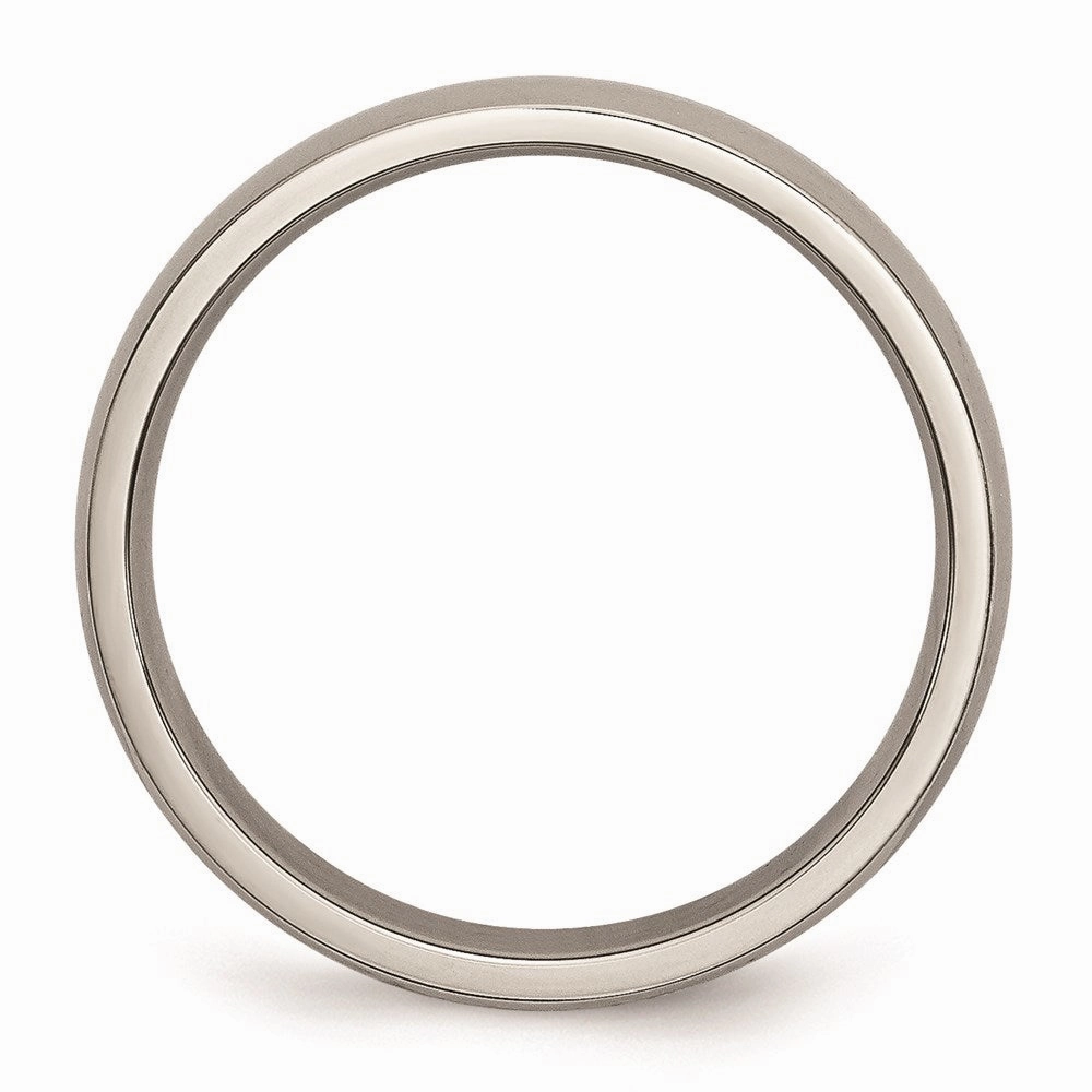 Titanium 4mm Polished Band | TB21
