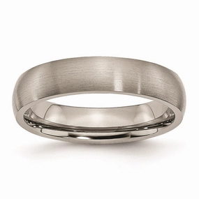 Titanium 5mm Brushed Band | TB7