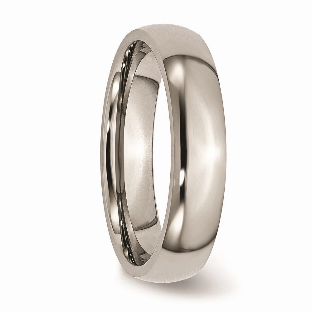 Titanium 5mm Polished Band | TB159