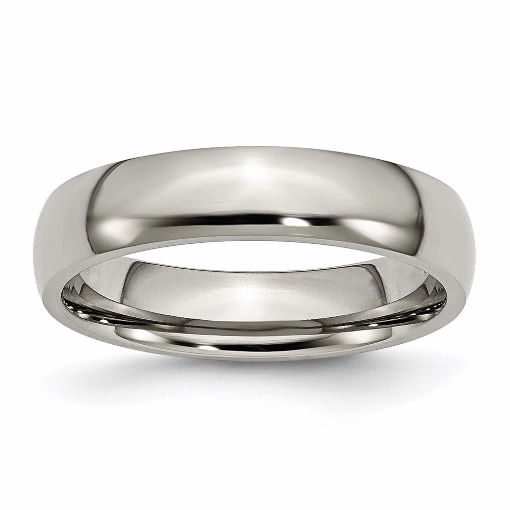 Titanium 5mm Polished Band | TB159