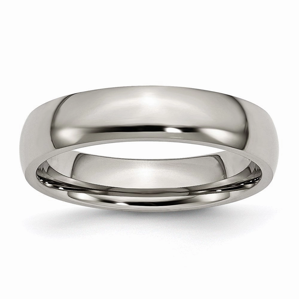Titanium 5mm Polished Band | TB159