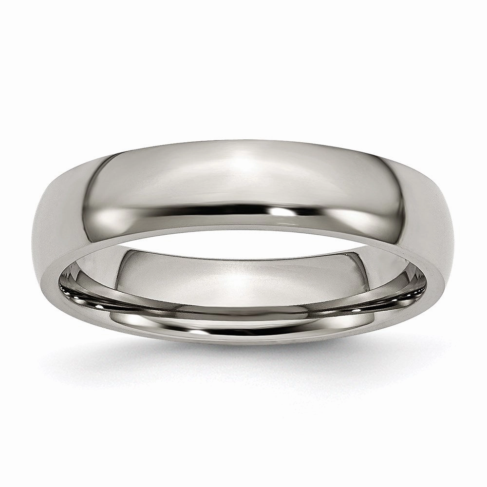 Titanium 5mm Polished Band | TB159