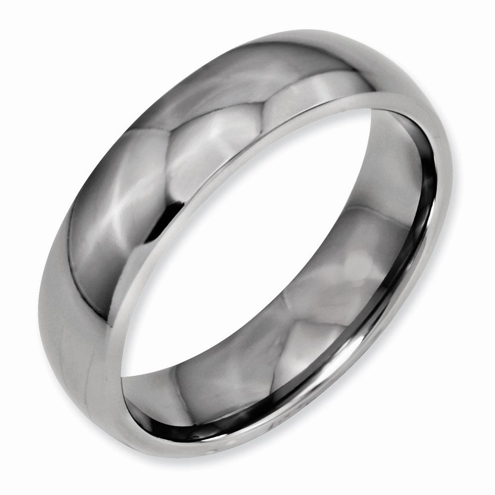 Titanium 6mm Polished Band | TB1