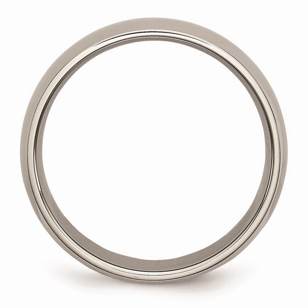 Titanium 6mm Polished Band | TB1