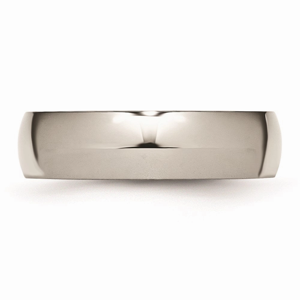 Titanium 6mm Polished Band | TB1