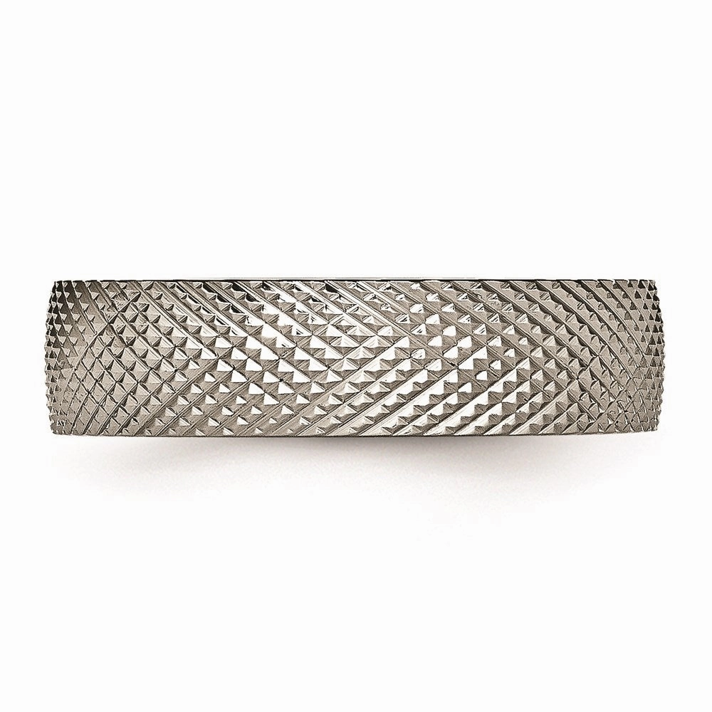 Titanium 6mm Textured Band | TB338