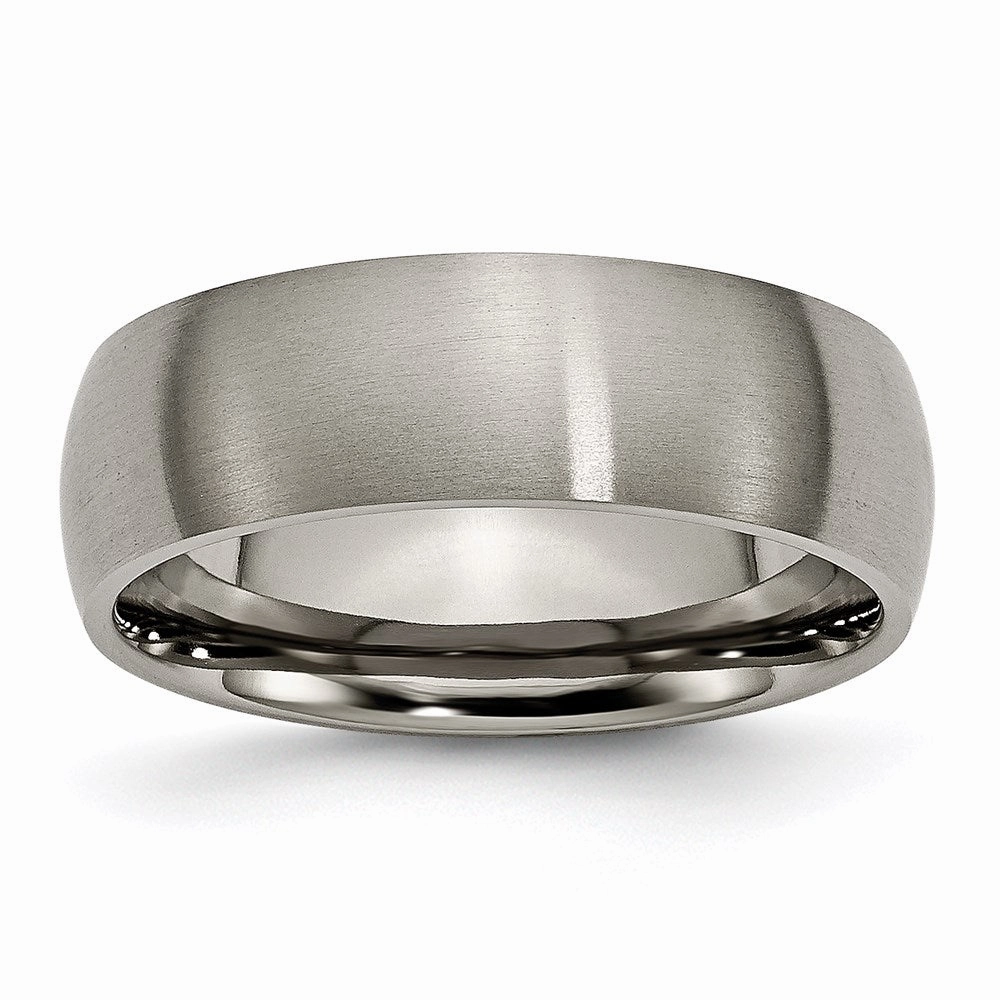 Titanium 7mm Brushed Band | TB158