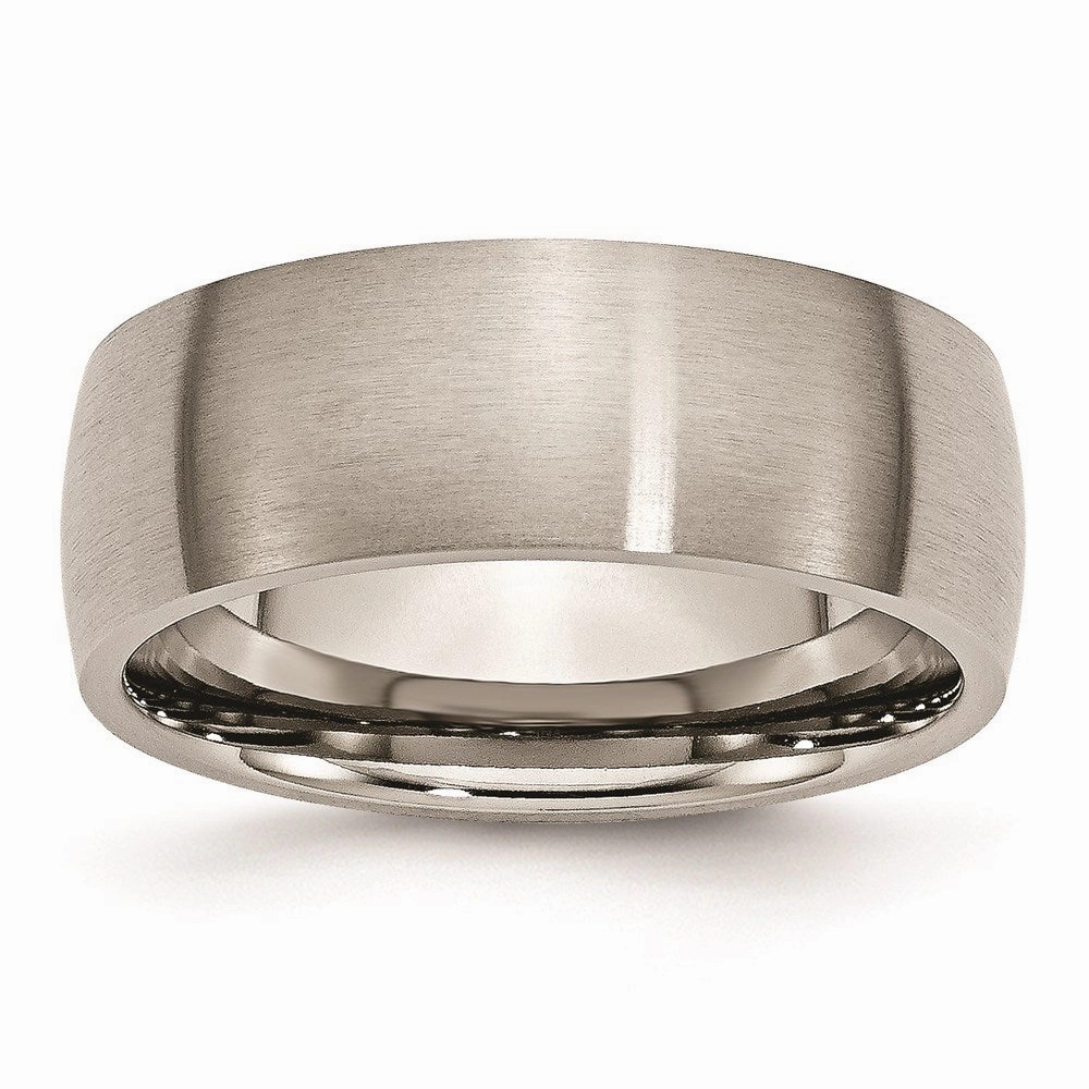 Titanium 8mm Brushed Band | TB26