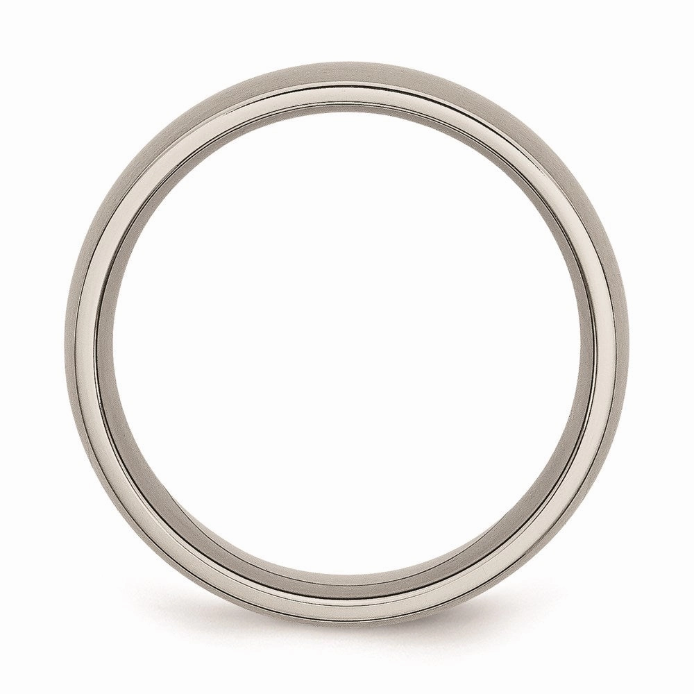 Titanium 8mm Brushed Band | TB26