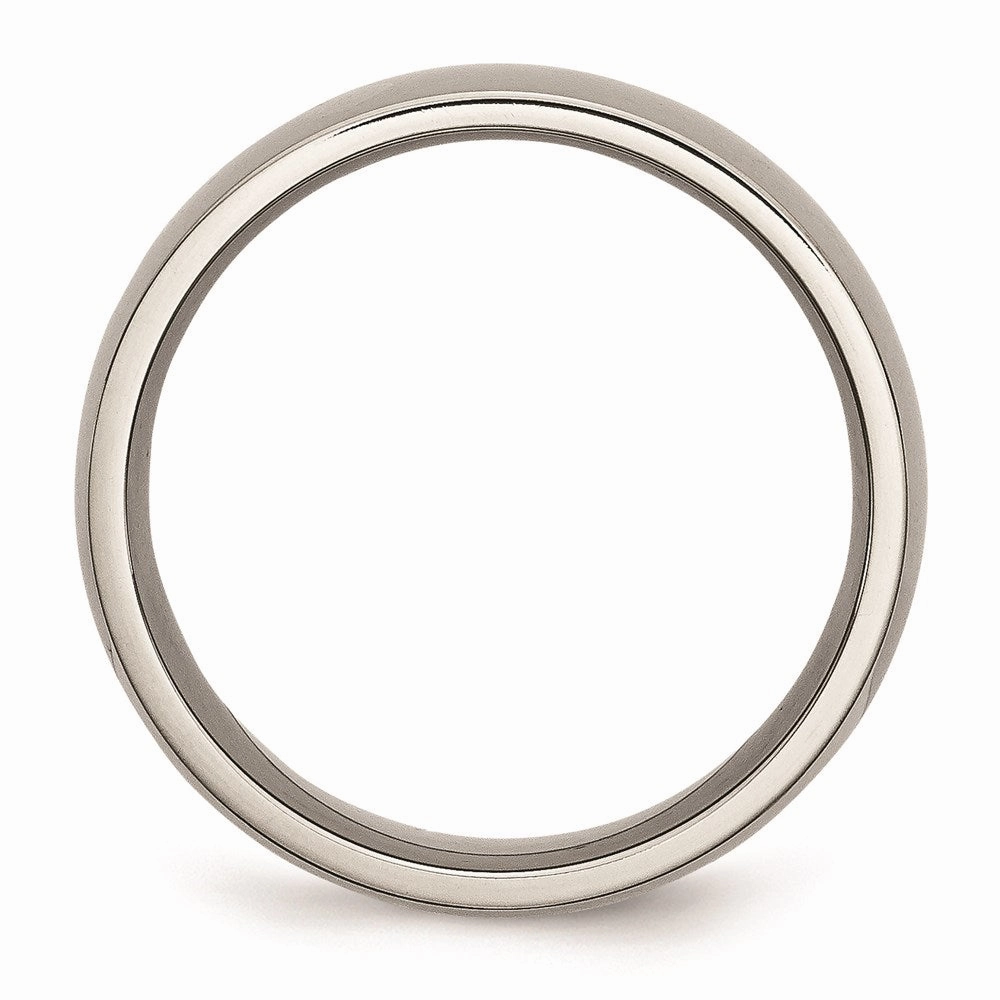 Titanium 8mm Polished Band | TB2