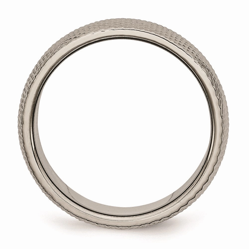 Titanium 8mm Textured Band | TB339