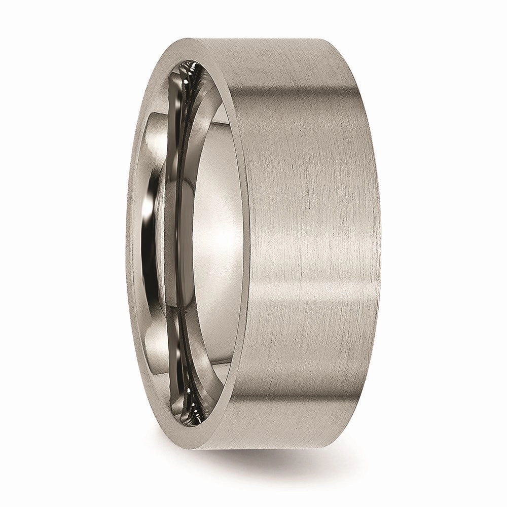 Titanium Flat 8mm Brushed Band | TB33