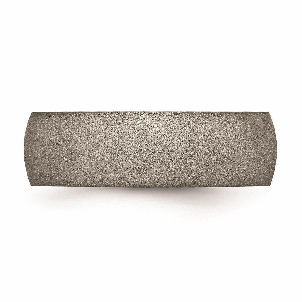 Titanium Stone Finish 7mm Band | TB110