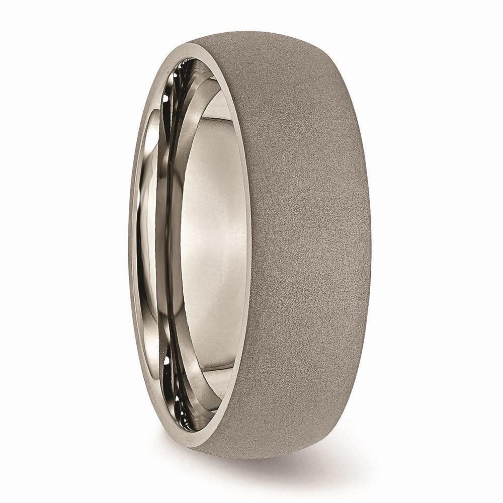 Titanium Stone Finish 7mm Band | TB110