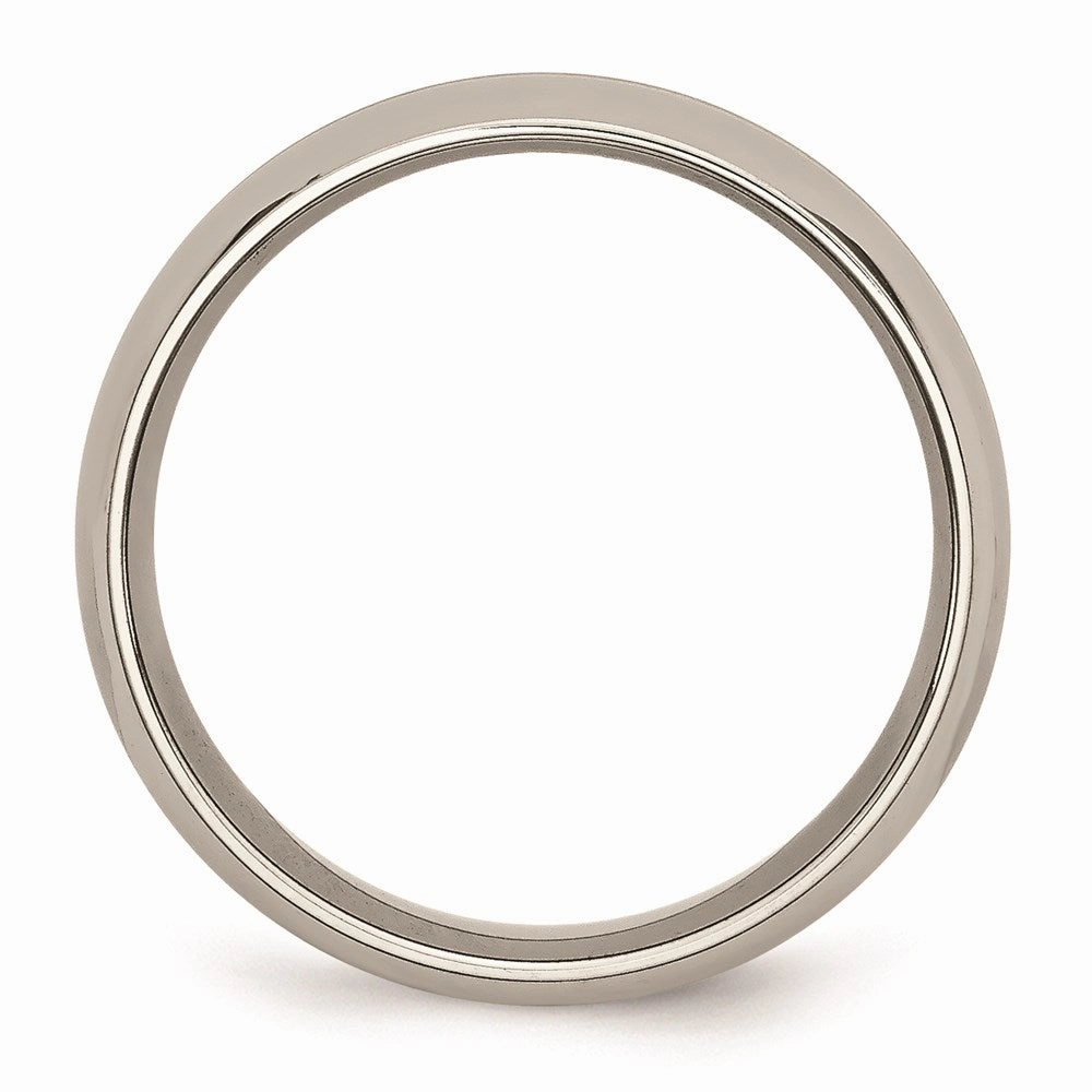 Titanium Yellow IP-plated Grooved 6mm Polished Band | TB195