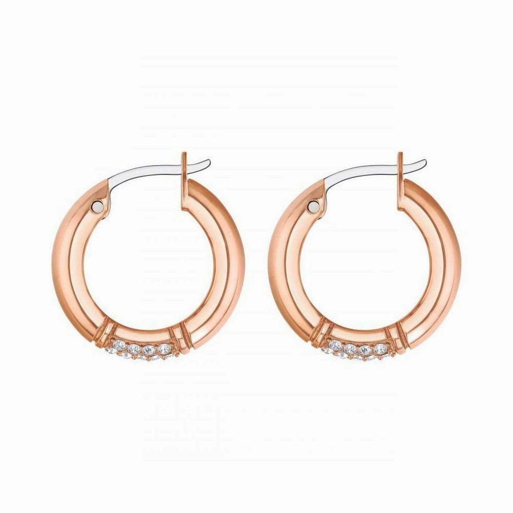 Tommy Hilfiger Crystal Set Ladies Hoop Earrings 2780213