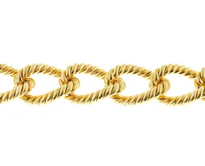Twisted link bracelet