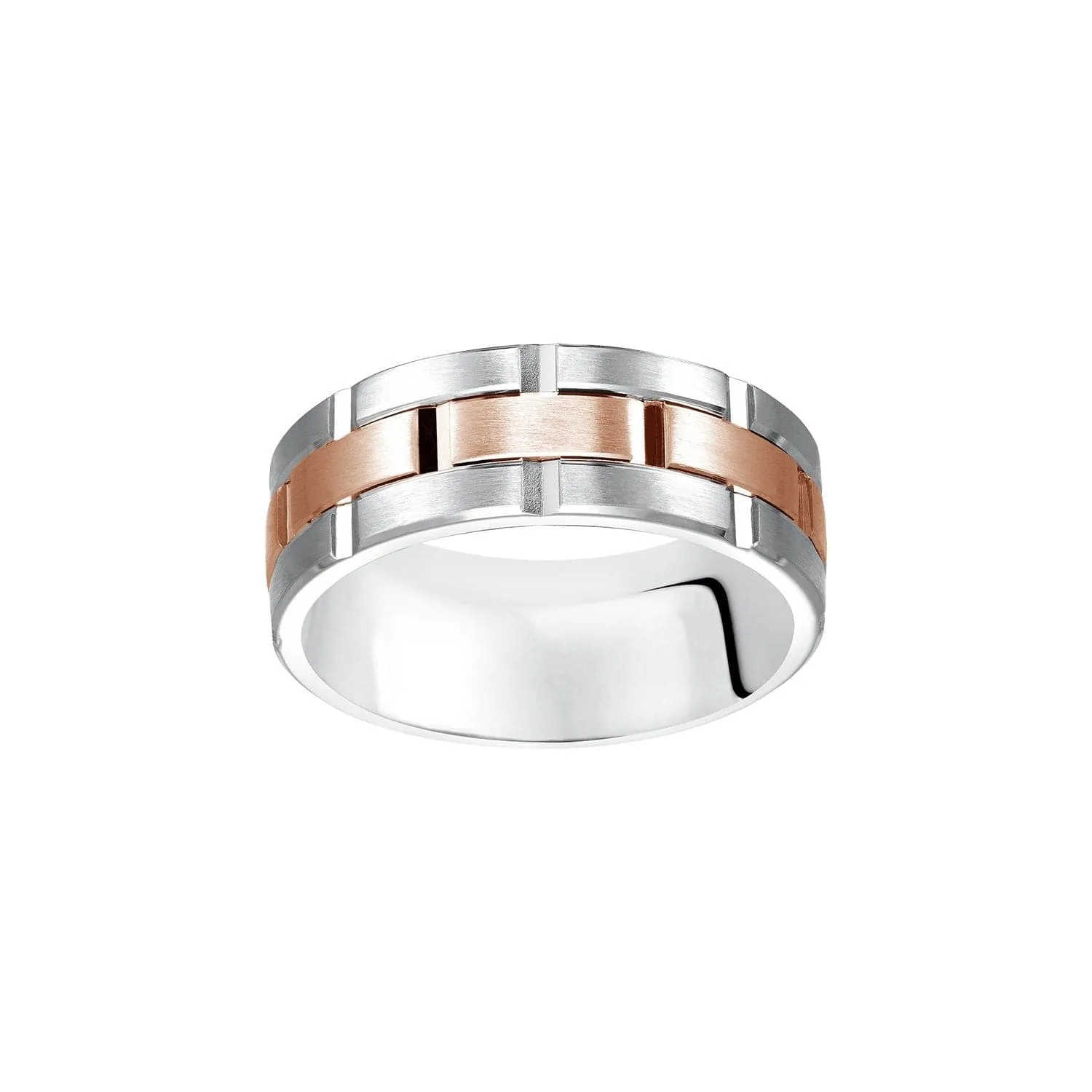 Two-Tone 8mm Band