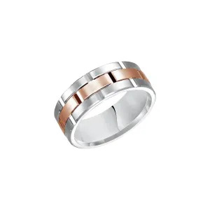 Two-Tone 8mm Band