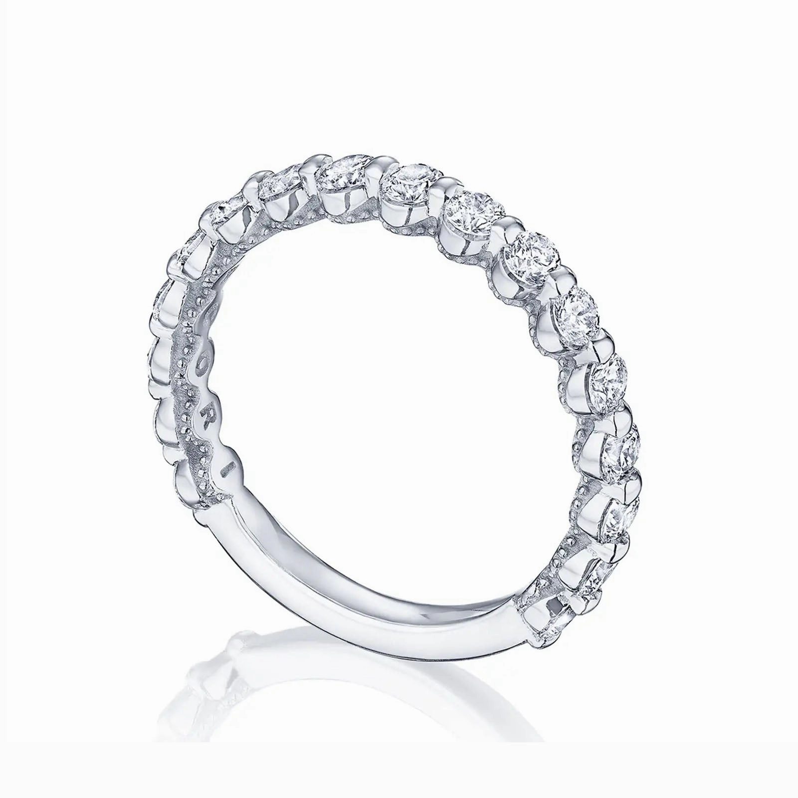 Two Prong Diamond 3/4 Band