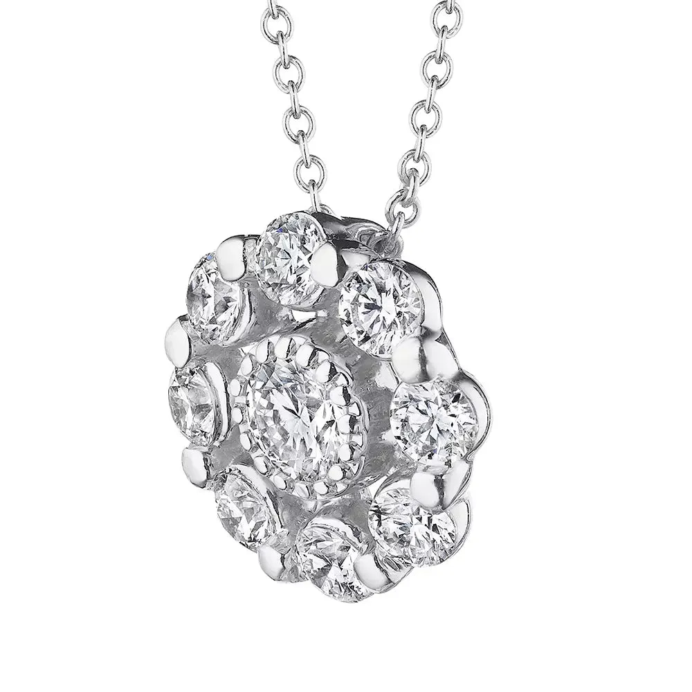 Verragio 18k Gold Amore Diamond Pendant Necklace