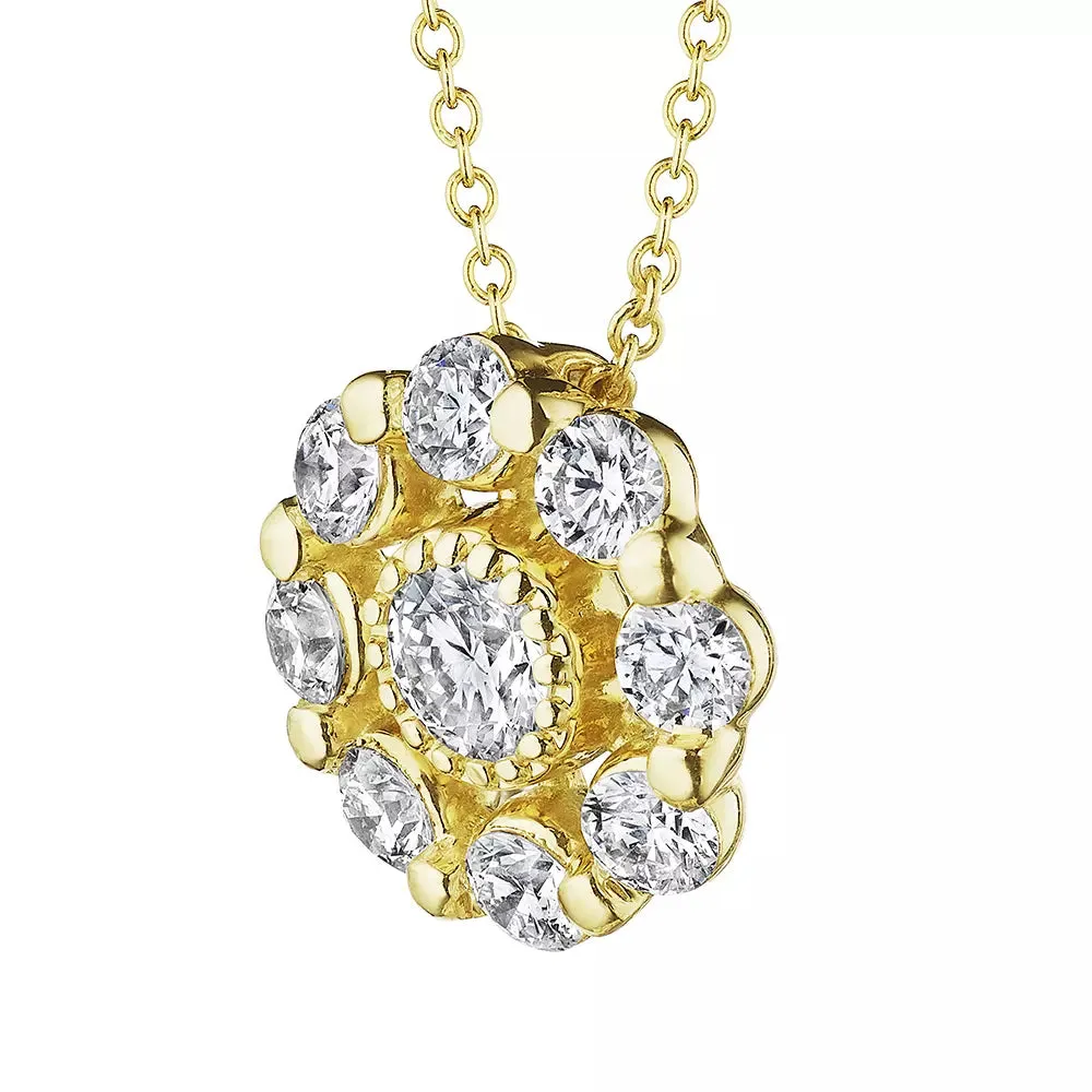 Verragio 18k Gold Amore Diamond Pendant Necklace