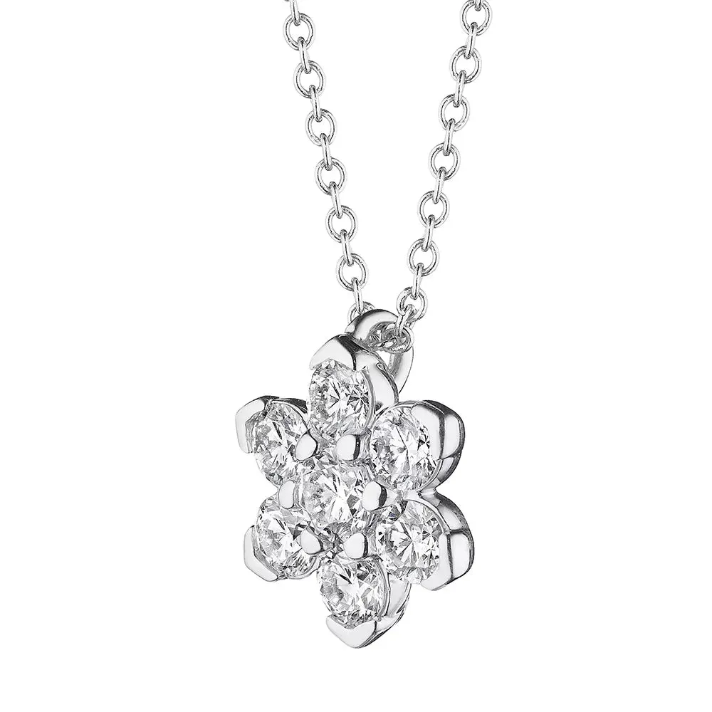 Verragio 18k Gold Medium Star Diamond Pendant Necklace