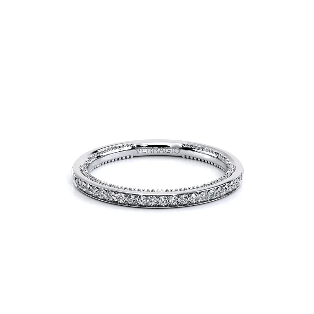 Verragio Renaissance 14k Channel Set Diamond Wedding Band