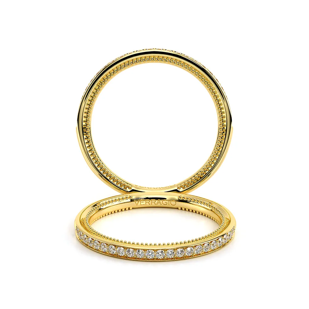 Verragio Renaissance 14k Channel Set Diamond Wedding Band