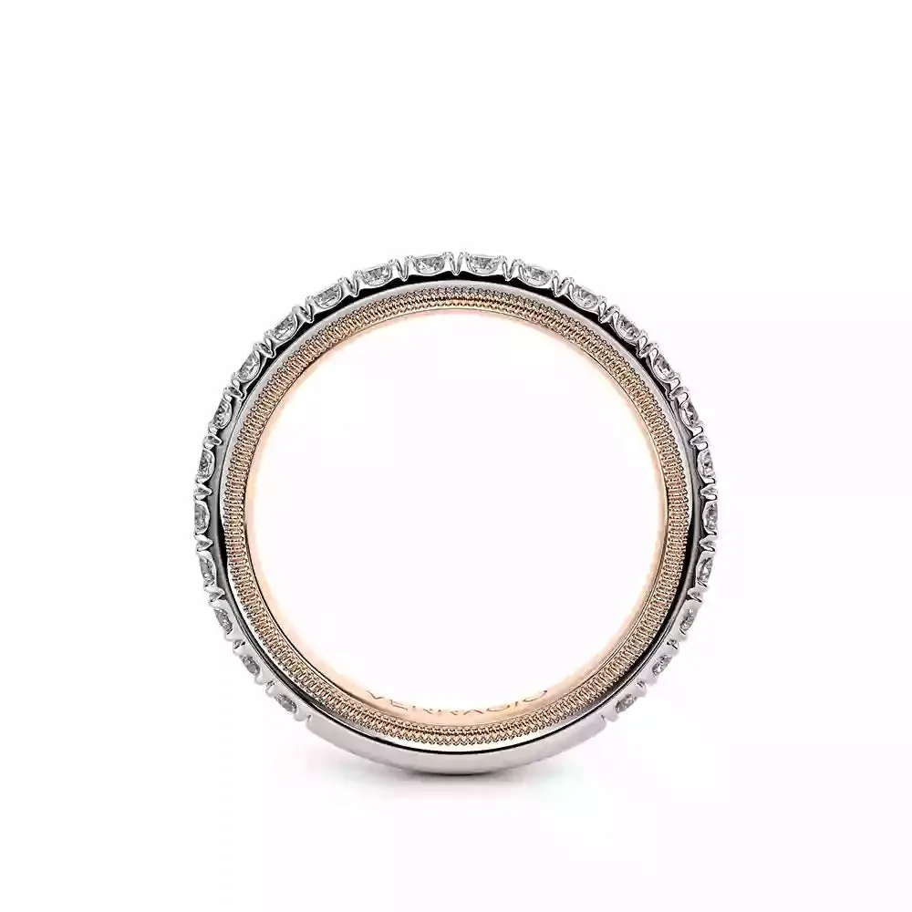 Verragio Tradition 14k Two-Tone Wedding Band