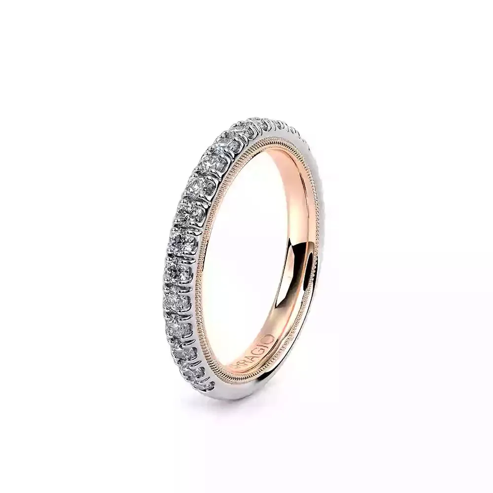 Verragio Tradition 14k Two-Tone Wedding Band
