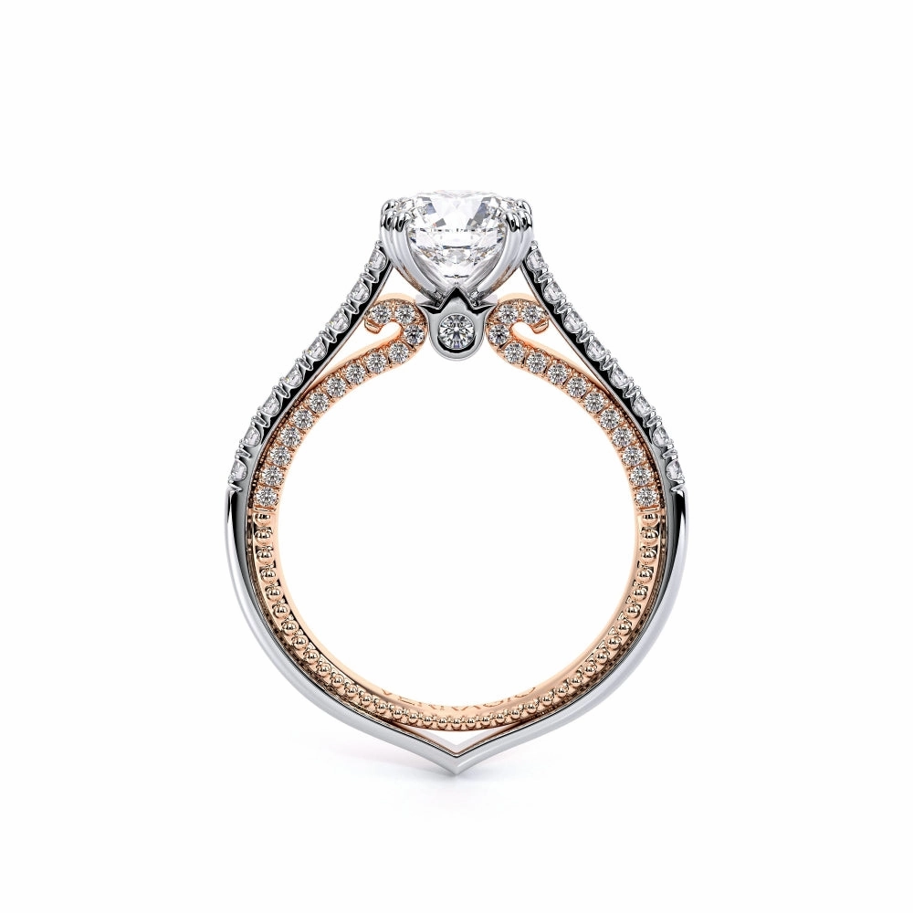 Verragio Couture Two-Tone Round Diamond Engagement Ring