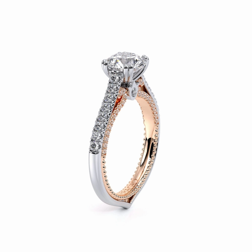 Verragio Couture Two-Tone Round Diamond Engagement Ring