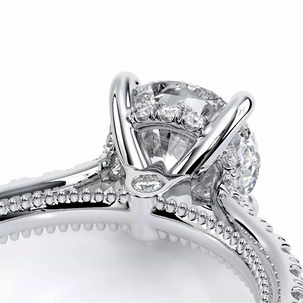 Verragio Renaissance 14k Gold Round Diamond Engagement Ring