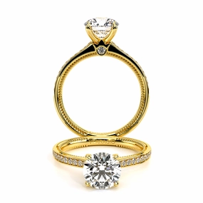 Verragio Renaissance 14k Yellow Gold Solitaire Engagement Ring