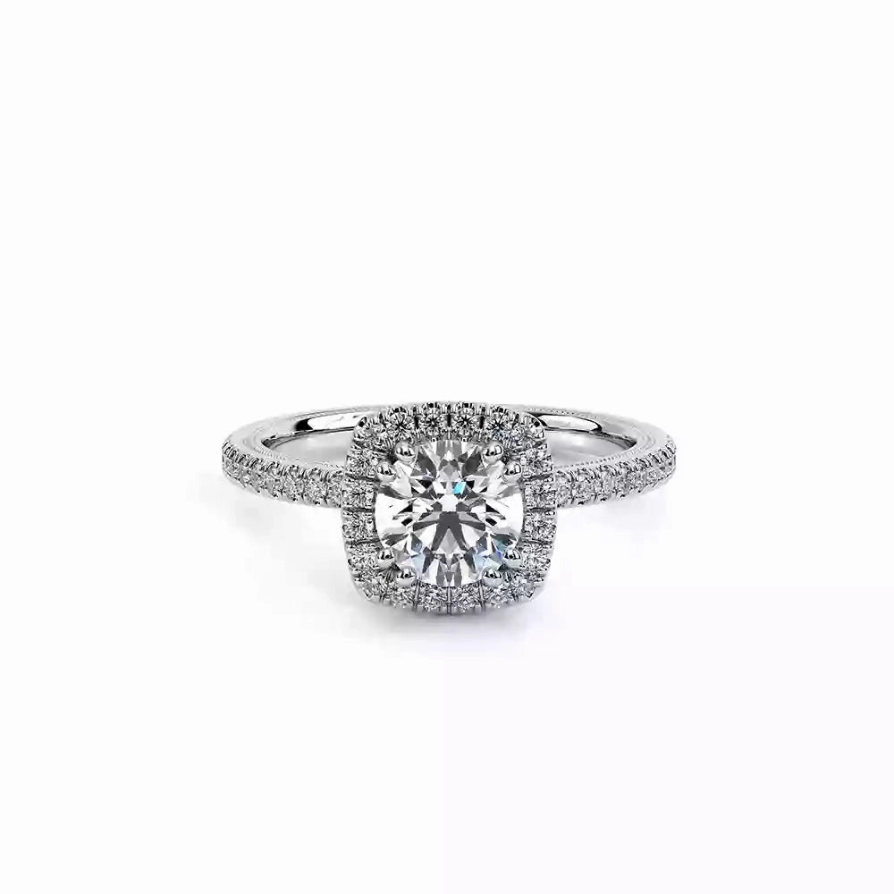 Verragio Tradition Cushion Halo Engagement Ring
