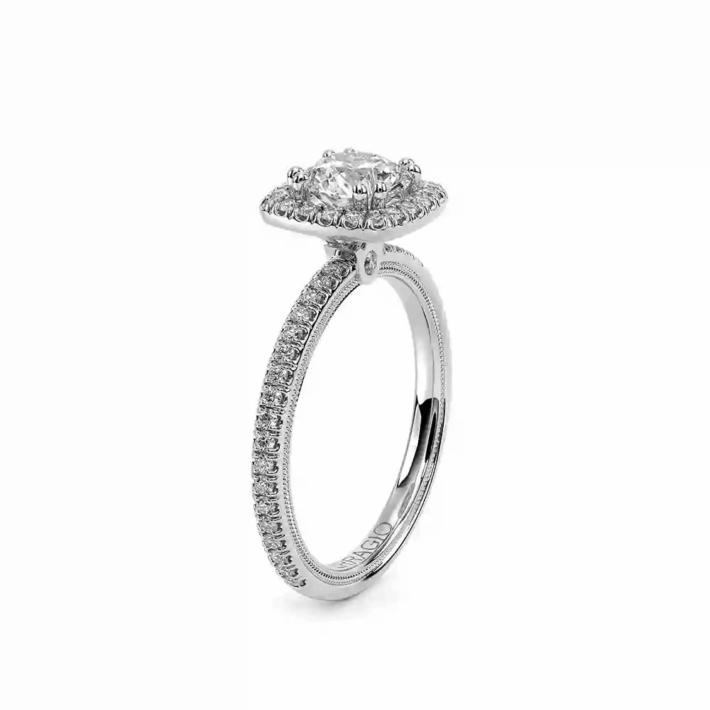Verragio Tradition Cushion Halo Engagement Ring