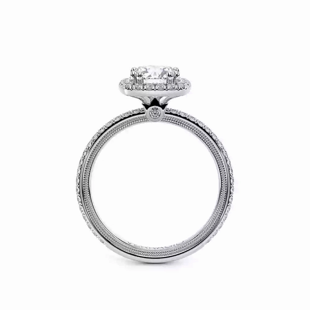 Verragio Tradition Cushion Halo Engagement Ring
