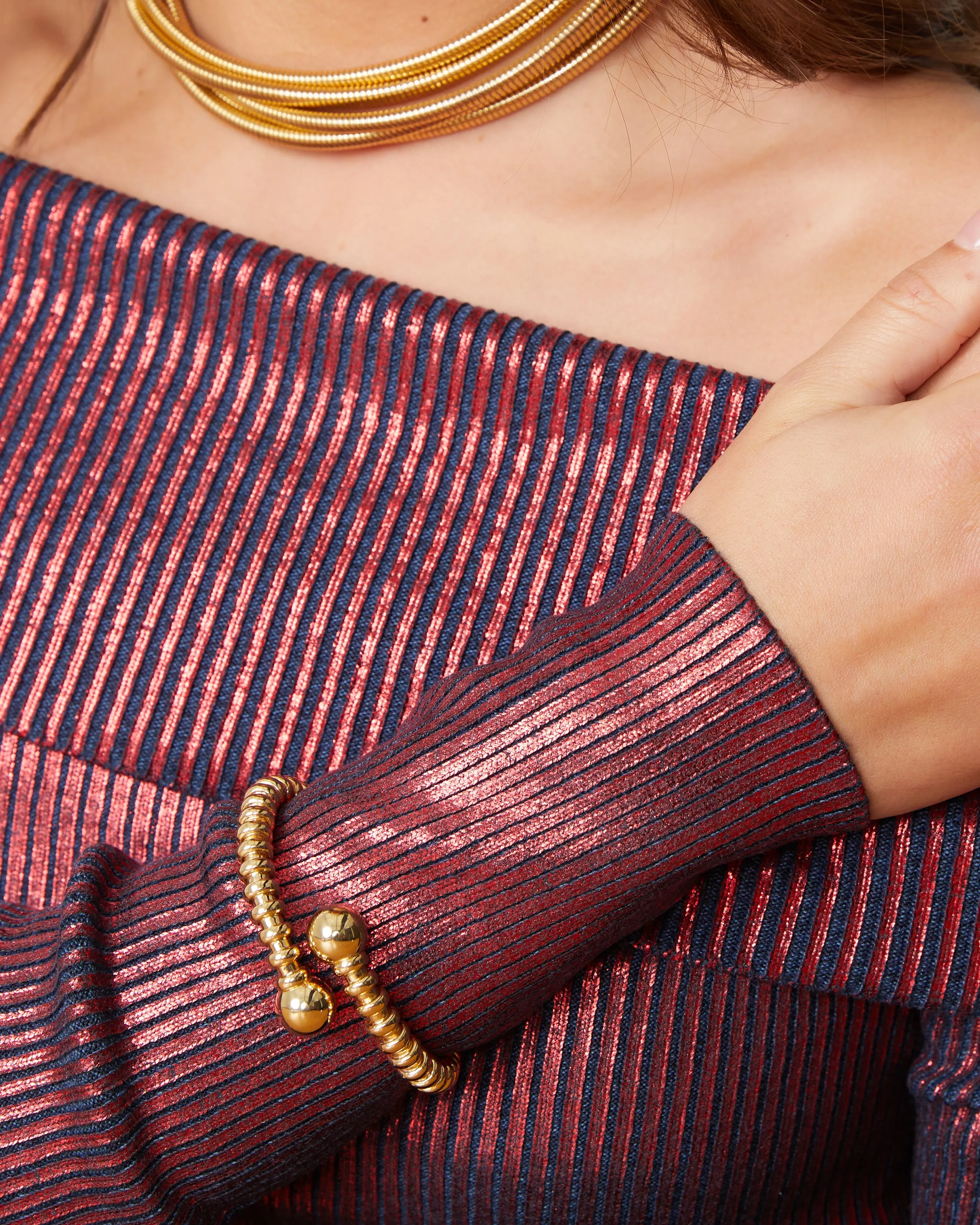 Yellow gold bracelet